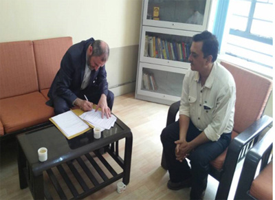 امضای توافقنامه آموزش زبان فارسی با دانشکده دکن پونای هند